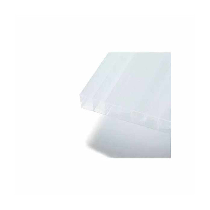 Сотовый поликарбонат 4 мм КОЛИБРИ белый 2100х12000 мм